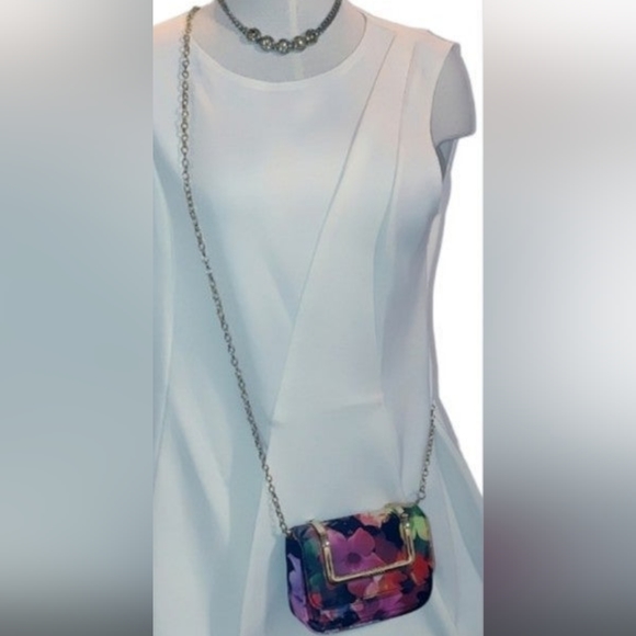 🤍ASOS Ivory A-line Dress With Pleat Detail - Picture 12 of 14